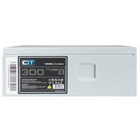 CIT 300W TFX Power Supply - Silver, 80mm Low Noise Fan, TFX12V CIT 300W TFX Power Supply - Silver, 80mm Low Noise Fan, TFX12V